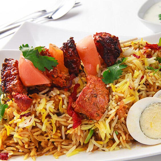 Lamb Tikka Biryani Paprika Grill House Airdrie 