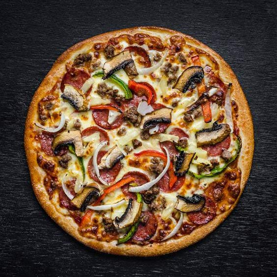 Vegetable Supreme Pizza Paprika Grill House Airdrie 
